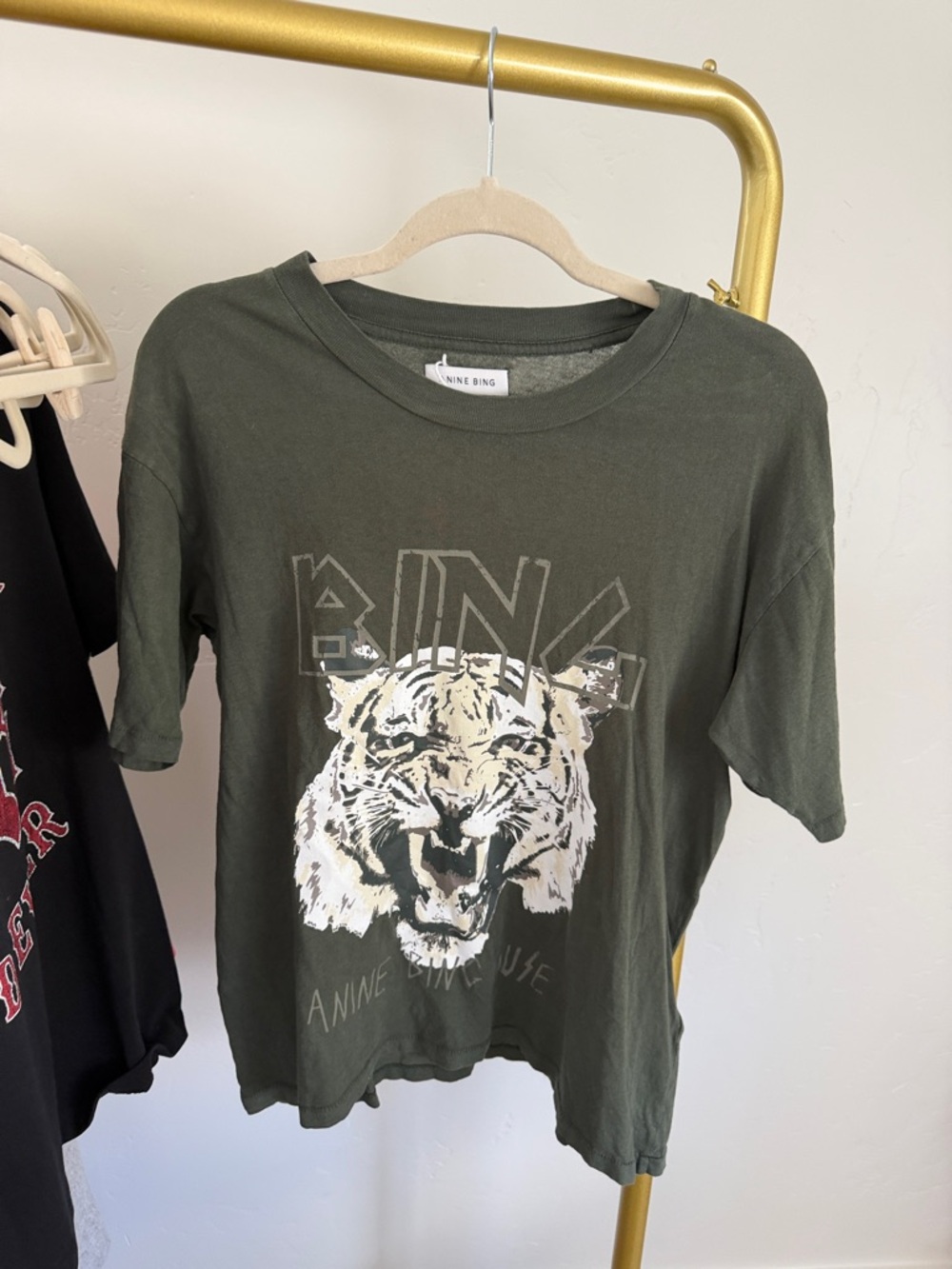 Anine Bing Tiger Graphic Tee